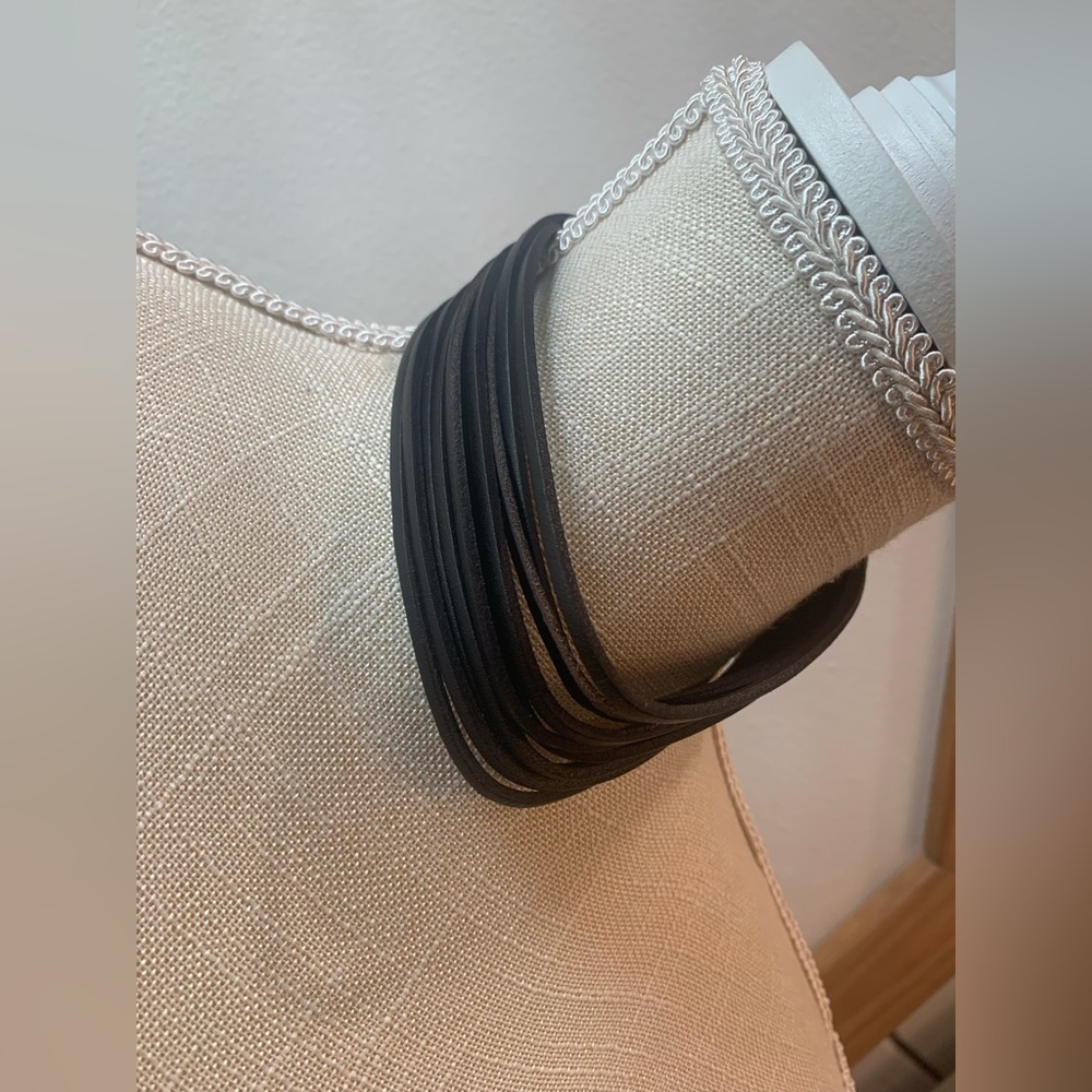 Chic Black Multi-Strand Necklace